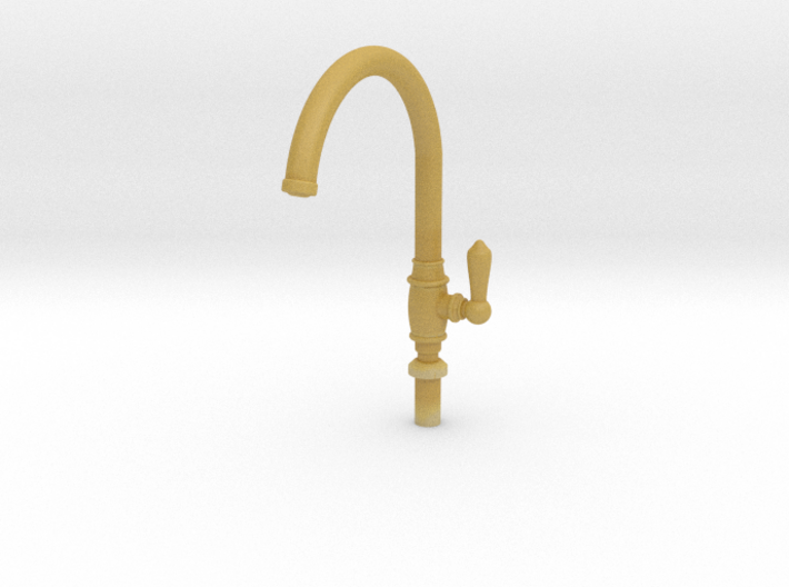 Single Traditional Faucet 3d printed 