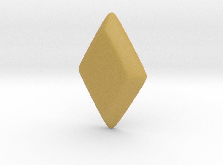 Rhombus Gem (for CLUB scene rhombus ring) 3d printed