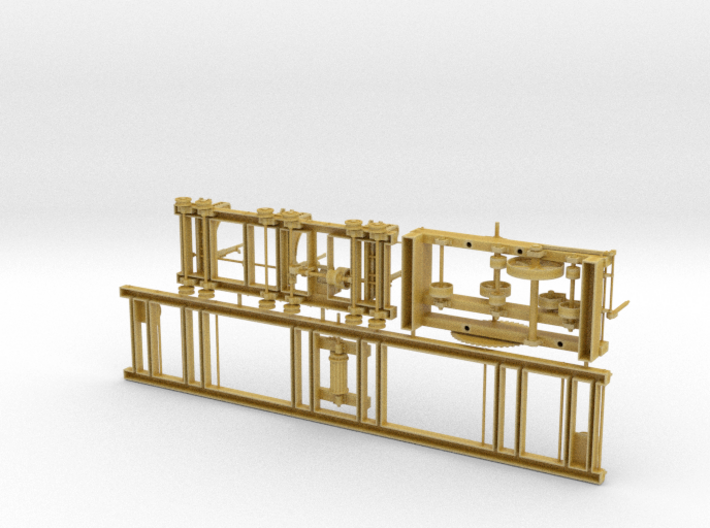 Heavy Lumber Mill (S scale) 3d printed 