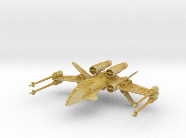 Clarion Republic Strike Fighter CML QC (1/270) 3d printed