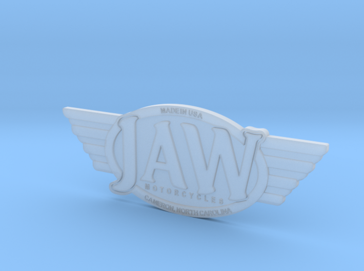 JAW Motorcycles Emblem 3d printed