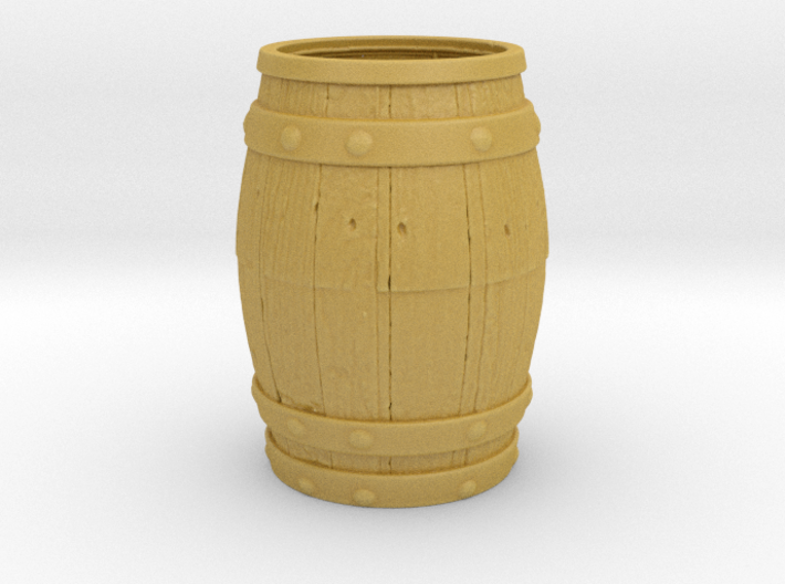 Barrel Toothpick Holder 3d printed
