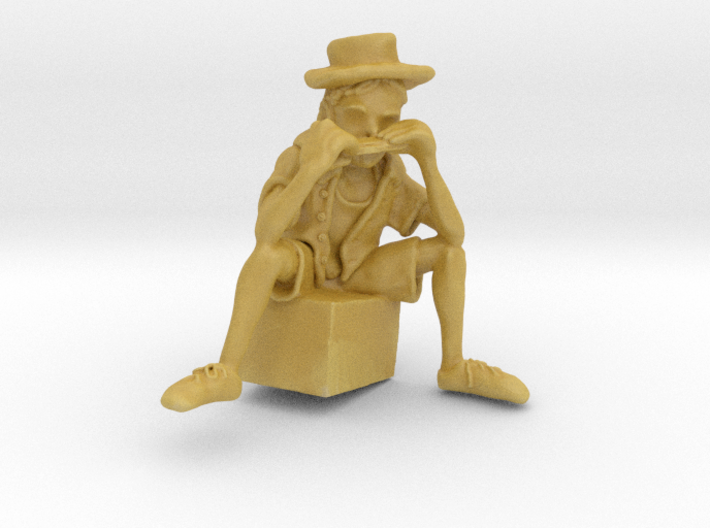 Street Harmony - Sculpted in Virtual Reality 3d printed