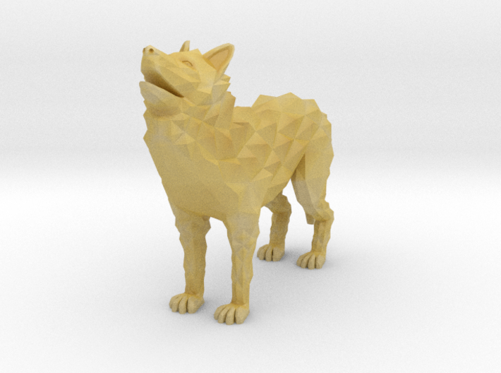 Timber wolf 3d printed
