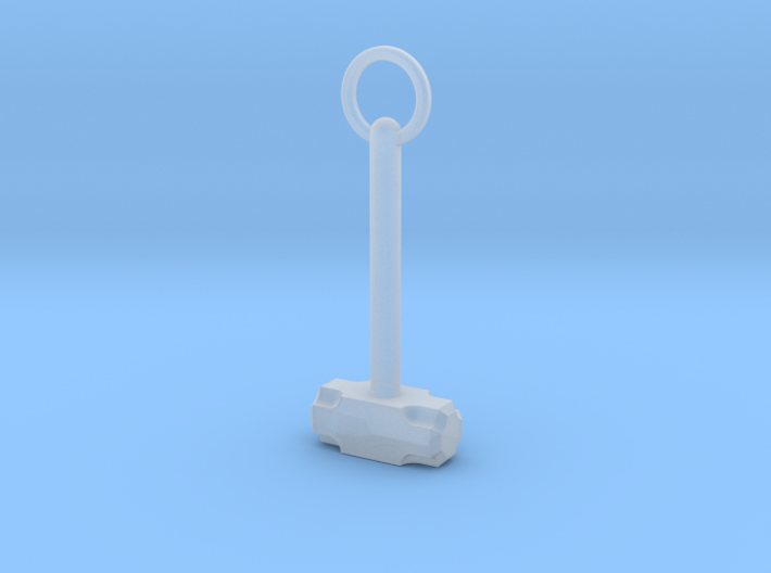 Sledgehammer Necklace 3d printed