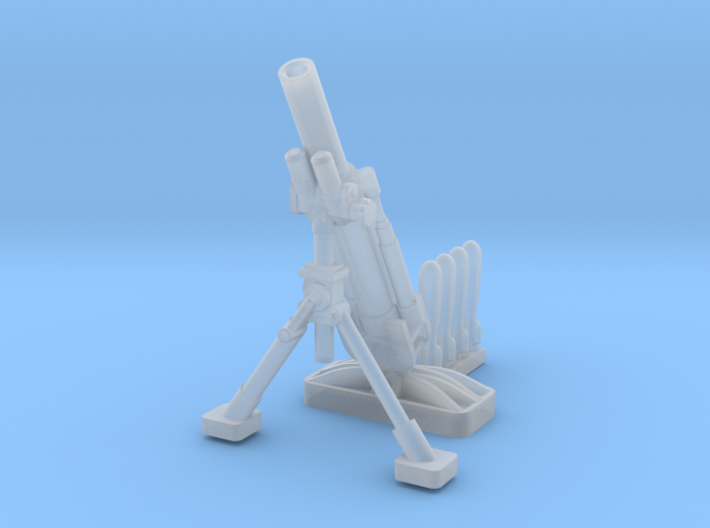 Type 94 90mm Mortar Imperial Japanese army 3d printed