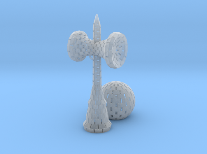 Brick Surface Kendama 3d printed