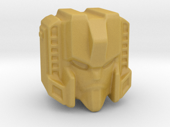 Starscream head 15mm click sphere hole 4mm with a 3d printed