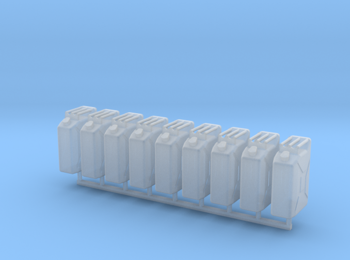 1/35 MILITARY NATO 20lt FUEL JERRY CAN 8 PACK 3d printed