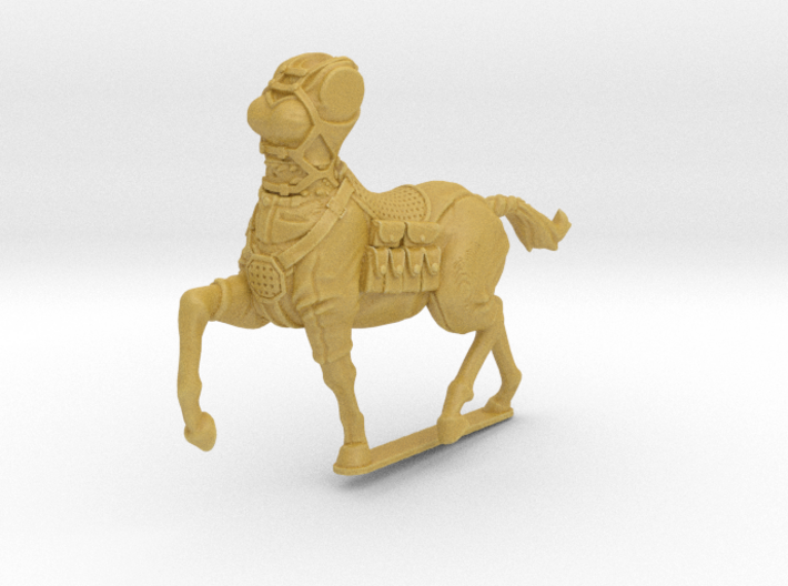 female light armor centaur 2 (HSD miniatures) 3d printed