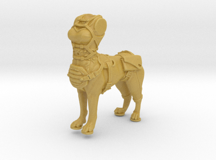 Anthropomorphic female light armor dog taur 2(HSD  3d printed 