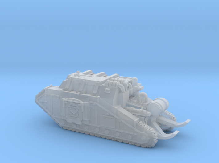 Dracosan Flamer with Trench Skid 3d printed