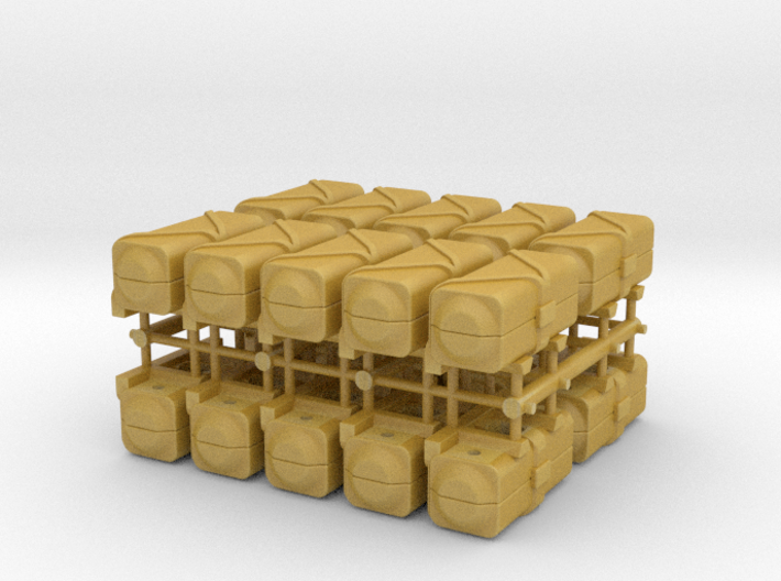 Life raft container - 1:100 - 20x 3d printed