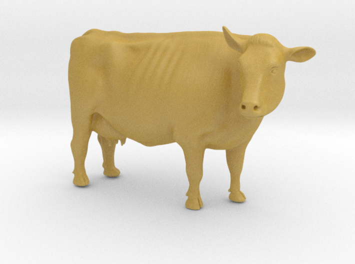1/64 Dairy Cow Standing Looking Right 3d printed