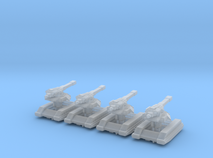 WS Self Propelled Artillery x4 3d printed