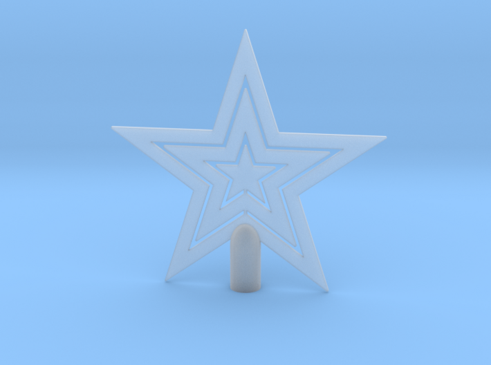 Star tree topper Christmas -Medium 16cm 6¼&quot; Strong 3d printed