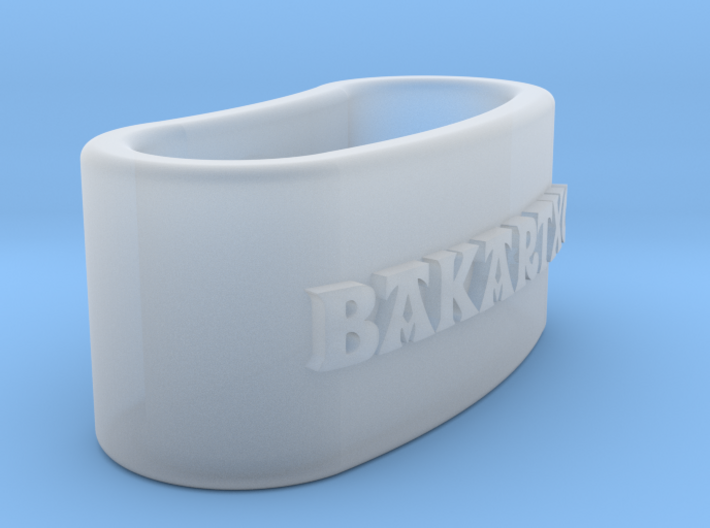 BAKARTXO napkin ring with daisy 3d printed
