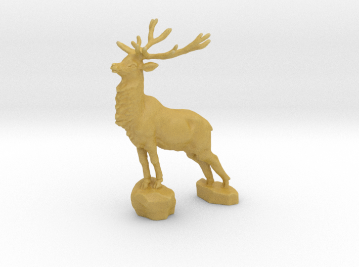 Noble deer 3d printed