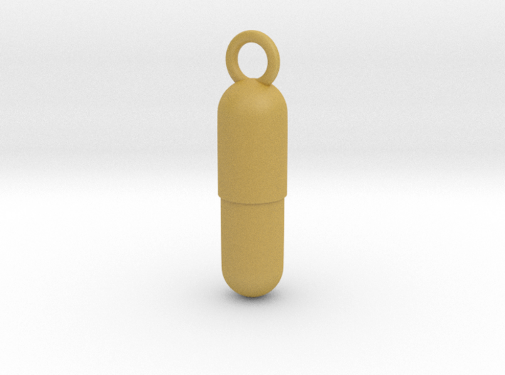 Cosplay Charm - Pill (style 2) 3d printed