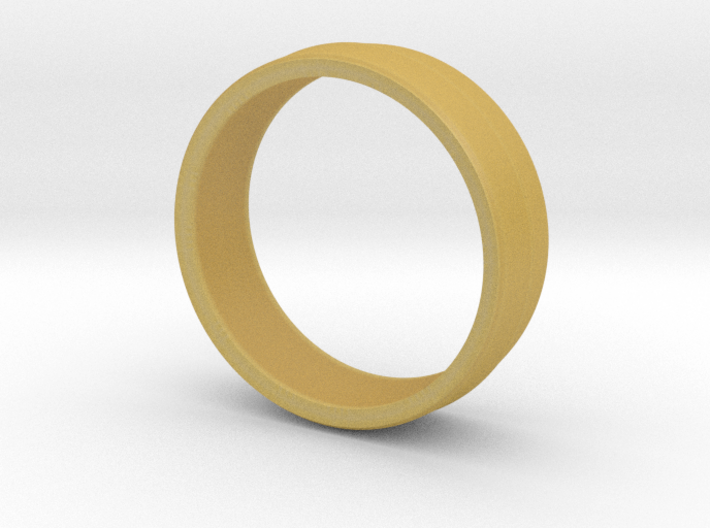Alternative Penta Unisex Band Ring by V DESIGN LAB 3d printed