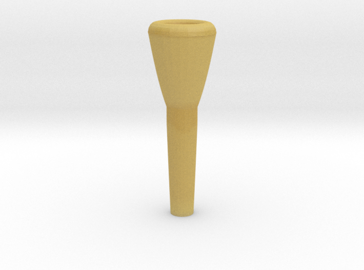 Trumpet mouthpiece 3d printed 