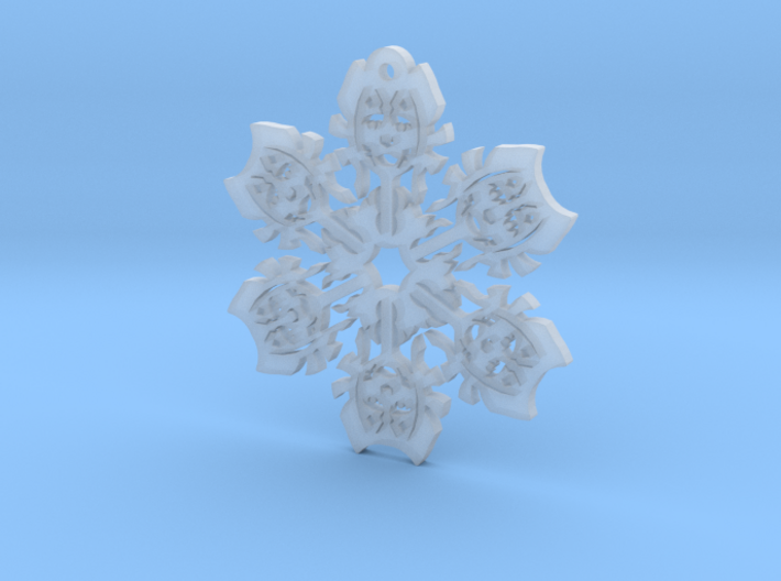 Nerdy Snowflakes - Ahsoka - 3in 3d printed