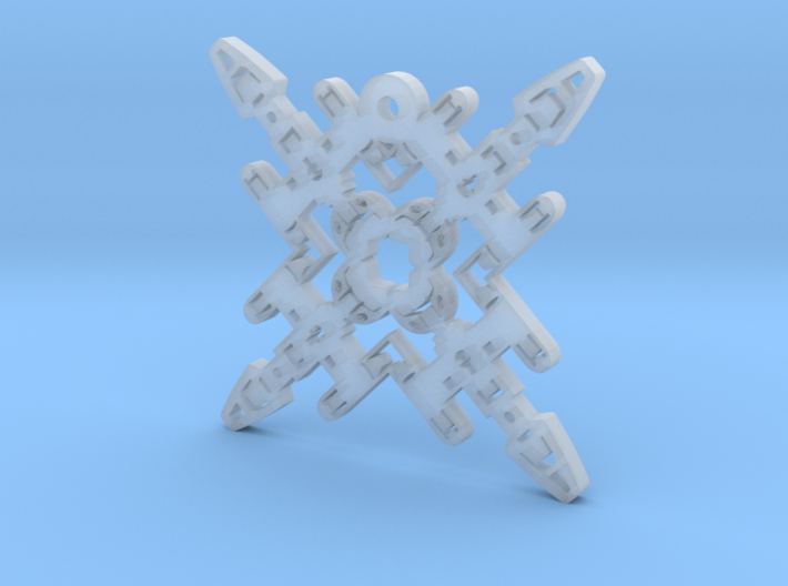 Nerdy Snowflakes - Y-Wing - 3in 3d printed