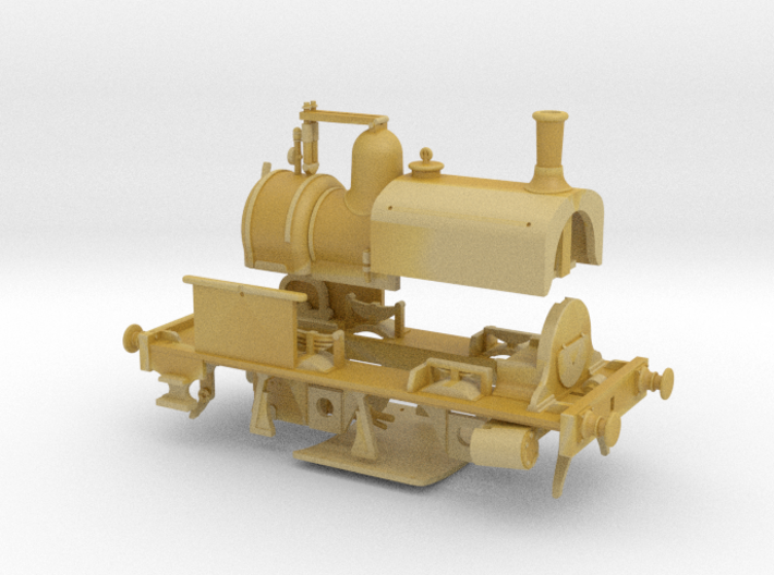 LBSCR Early Craven Tank #27 (0-4-0T) 3d printed 