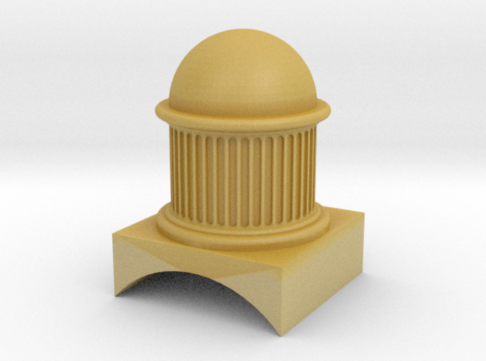 eb wilson dome 7mm scale 3d printed