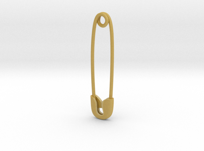 Cosplay Charm - Safety Pin 3d printed