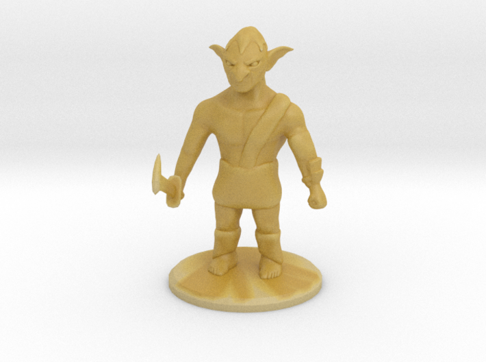 D&amp;D Goblin Mini 3d printed