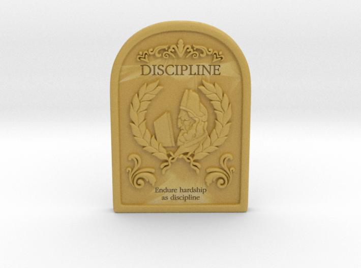 Resident Evil 0: Discipline tablet 3d printed