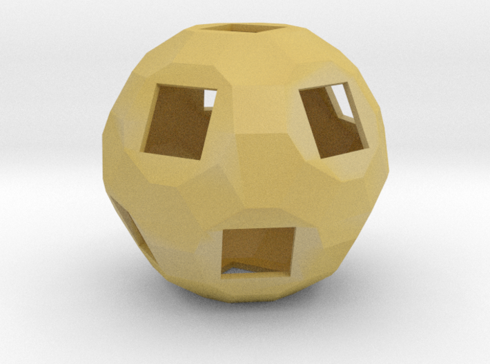 Fidget Great Rhombicosidodecahedron for Cherry MX 3d printed
