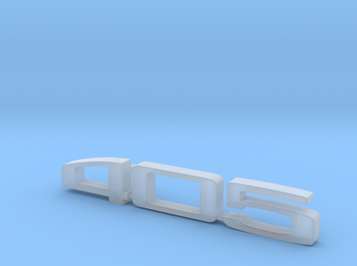 keychain peugeot 405 3d printed