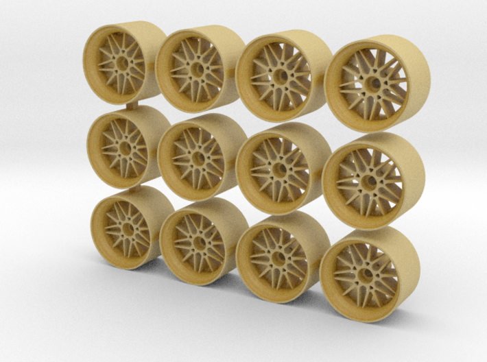 Forgiato Maglia rims for Hot Wheels 3d printed