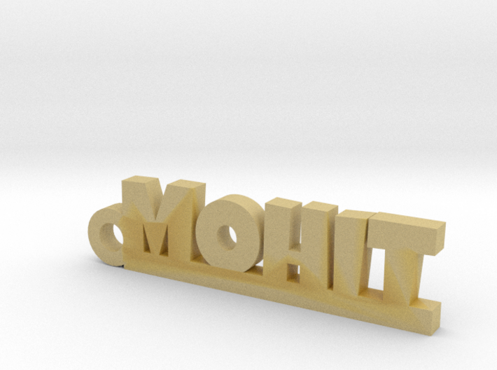 MOHIT_keychain_Lucky 3d printed