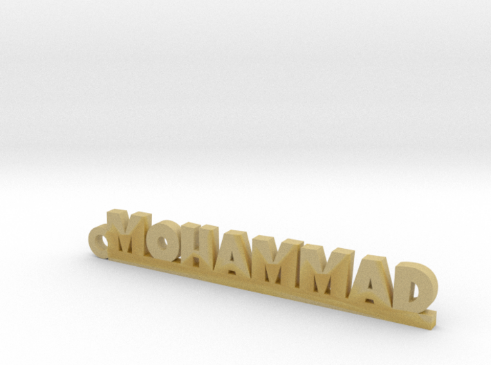 MOHAMMAD_keychain_Lucky 3d printed