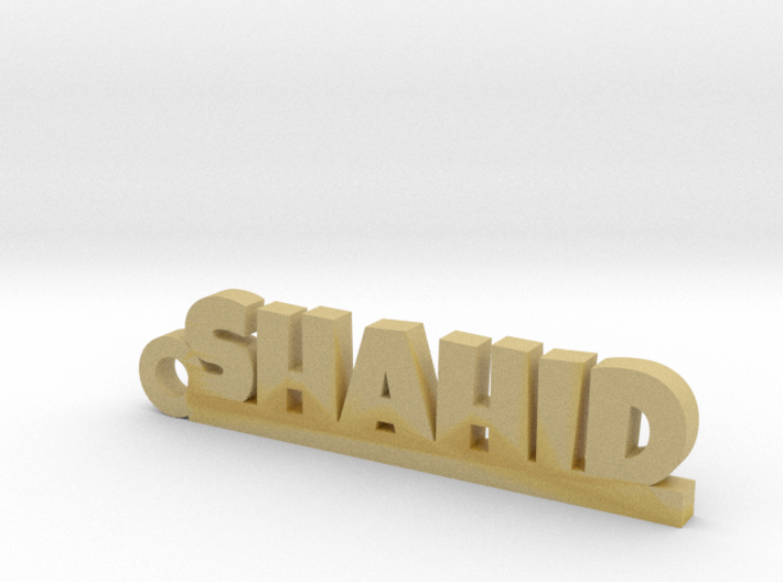 SHAHID_keychain_Lucky 3d printed