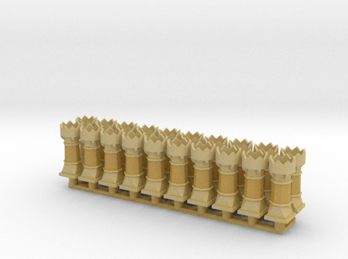 chimney queen group 3d printed 