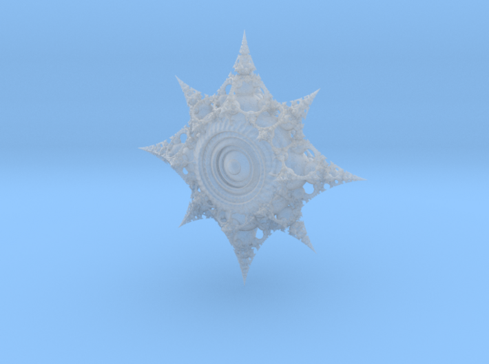 fractal compass 3d printed