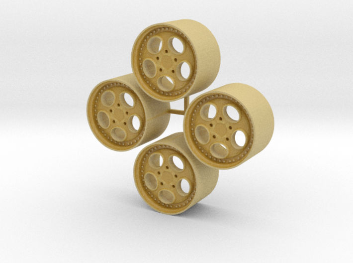 18'' Rotiform STR wheels in 1/24 scale 3d printed
