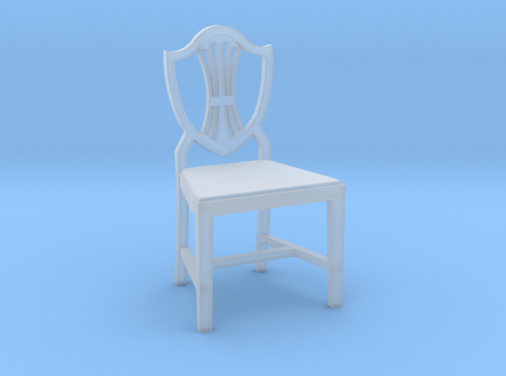 1:25 Shield Back Chair 3d printed 