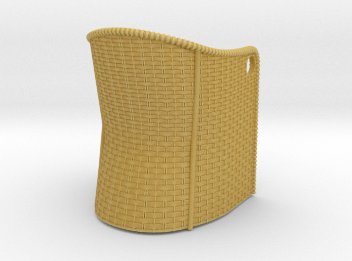 Wicker Chair 1:12, model 2 3d printed