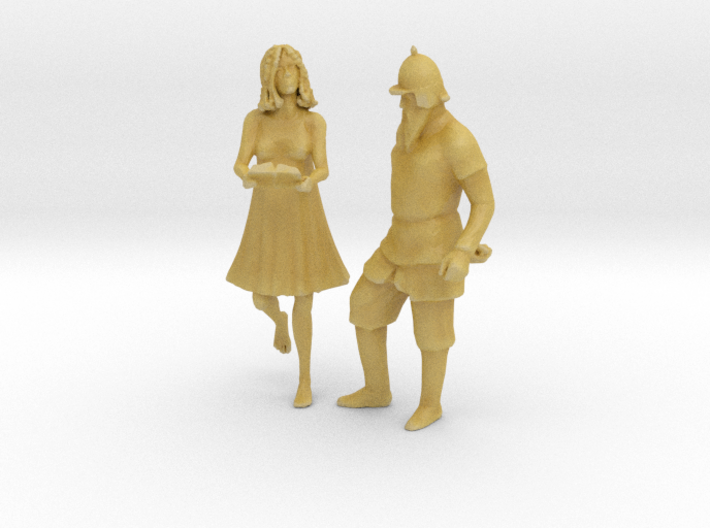 Printle CH Couple 1274 - 1/87 - wob 3d printed
