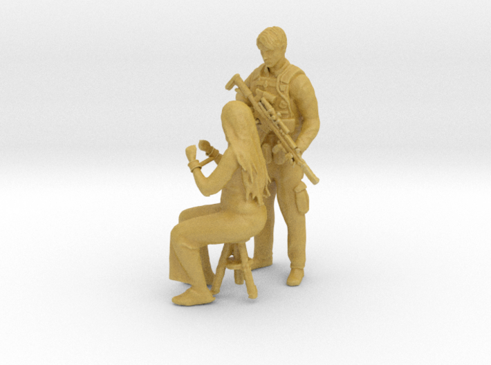 Printle CH Couple 1569 - 1/87 - wob 3d printed