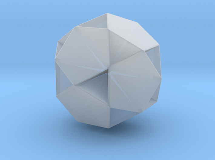 Small Dodecahemidodecahedron - 10mm 3d printed