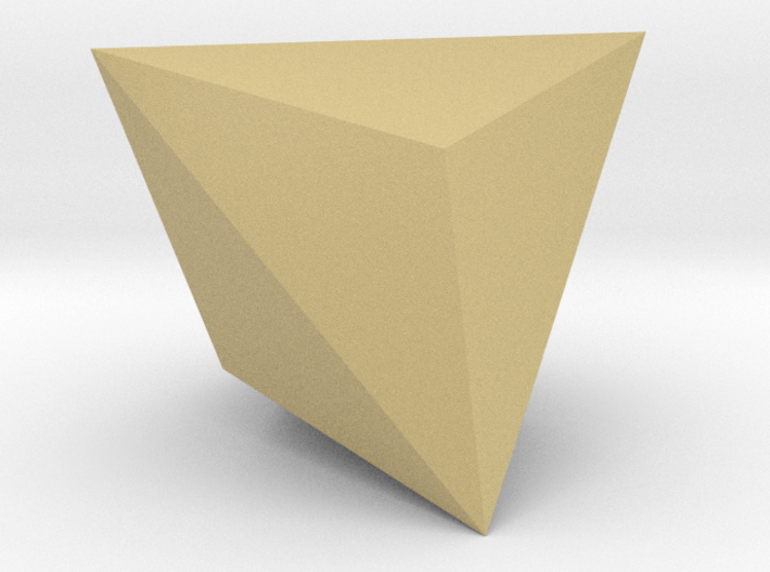 Triakis Tetrahedron - 1 Inch - Catalan Solids 3d printed