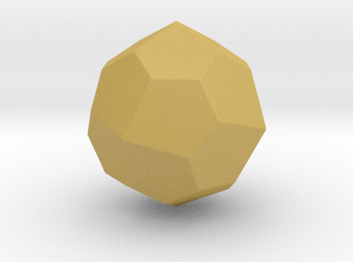 Pentagonal Icositetrahedron (dextro)-10mm-RoundV1 3d printed