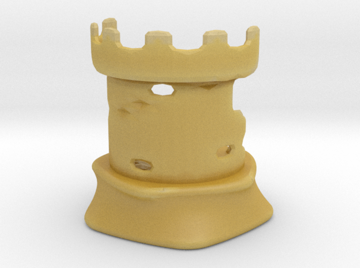 Rook - Dogs Of War Chess Piece 3d printed