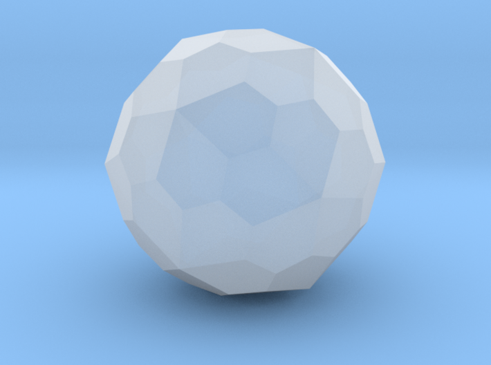 Pentagonal Hexecontahedron (Dextro) - 1 Inch 3d printed